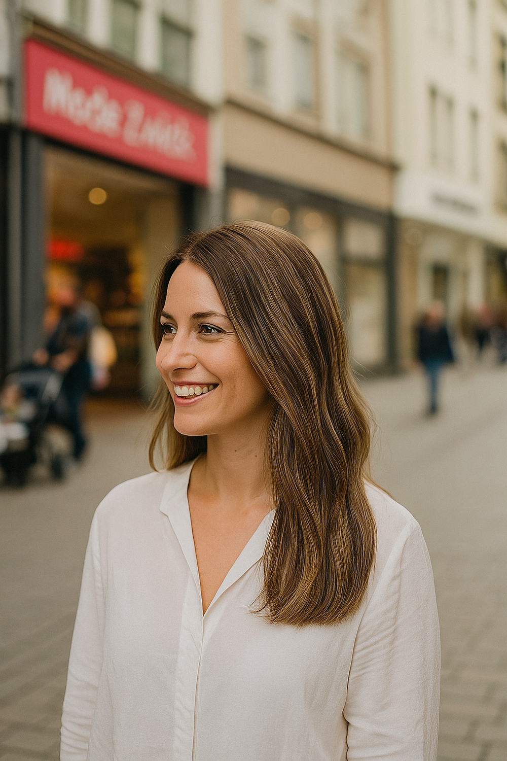 Perücke - Mocha Dream -- 32,5 cm - 70 cm (13 - 28 Inch)