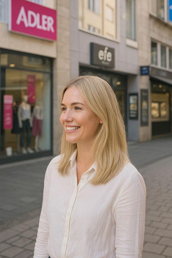 Amber Blond -- 32,5 cm - 65 cm (13 - 27 Inch)