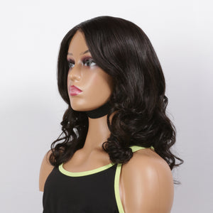 Model: Kimmy, 45 cm (18"), curly, black