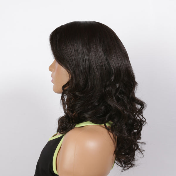 Model: Kimmy, 45 cm (18"), curly, black