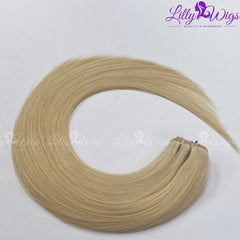 Weft - 100% Remy Hair - blond