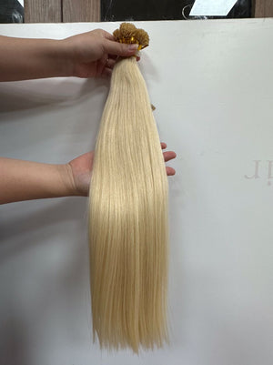Weft - 100% Remy Hair - blond