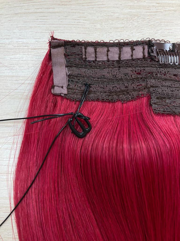 Halo, red, 40 cm - 65 cm (16"-26"), straight