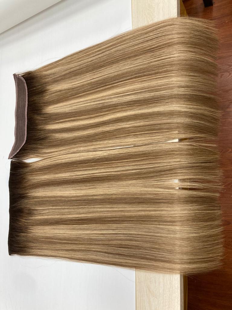 Halo, piano / balayage, 40 cm - 65 cm (16"-26"), straight