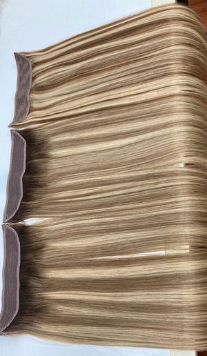 Halo, piano / balayage, 40 cm - 65 cm (16"-26"), straight