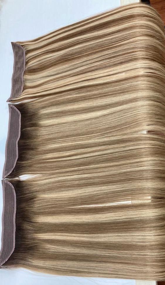 Halo, piano / balayage, 40 cm - 65 cm (16"-26"), straight