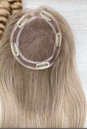 Topper - Echthaar - Mono Top - blond