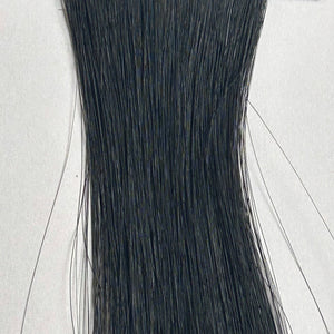 Ponytail 150g, 40cm - 65 cm (16 - 26 inch) schwarz, glatt (straight)