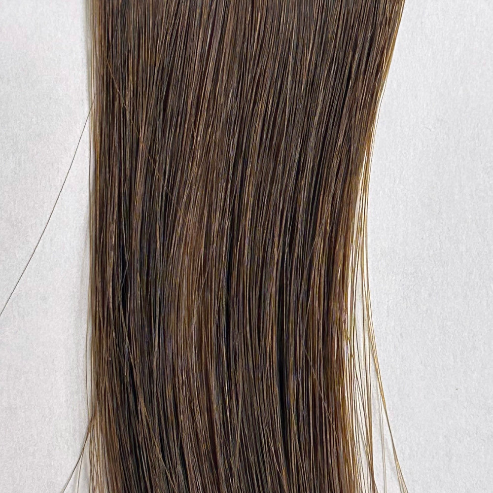 Ponytail 150g, 40cm - 65 cm (16 - 26 inch) braun, glatt (straight)