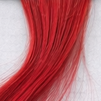 Ponytail 100g, 30 cm - 50 cm (12 - 20 inch) rot, glatt (straight)