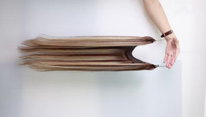 Halo, piano / balayage, 40 cm - 65 cm (16"-26"), straight