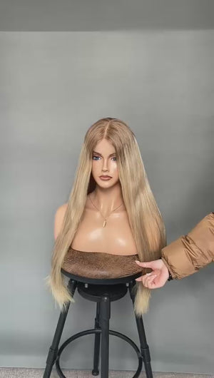 Perücke - Almond Pearl -- 32,5 cm - 67,5 cm (13 - 27 Inch)