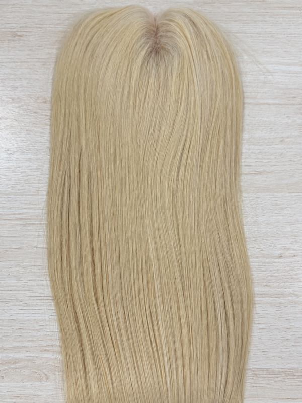 Topper - Echthaar - Silk Top - blond